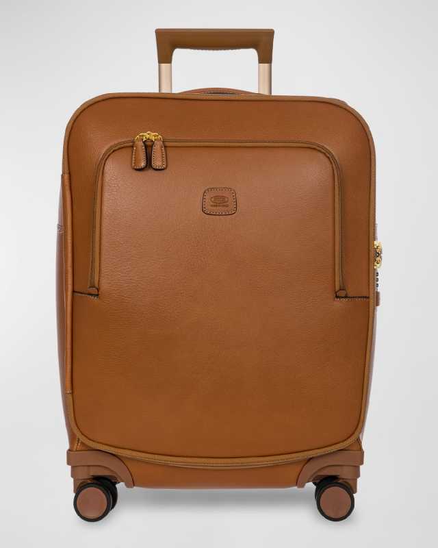 Life Pelle Compound 21" Leather Carry-On Spinner